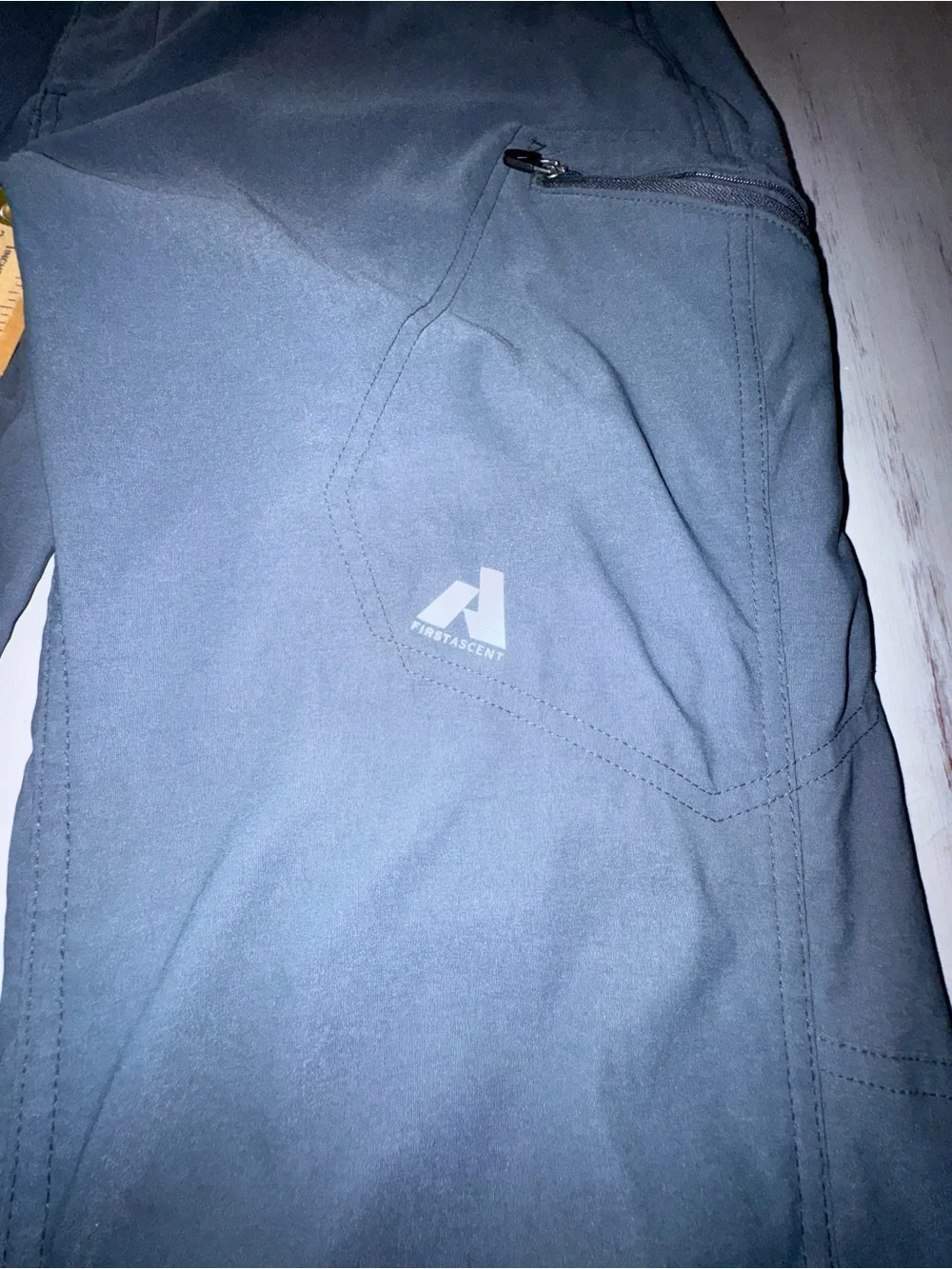 Eddie Bauer First Ascent Guide Pro Men’s 34x34 (36x33.5) Gray Hiking Pants